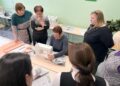 15 февраля в рамках работы городского сетевого сообщества учителей технологии прошел мастер-класс по пошиву нижнего белья.