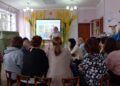 29 февраля в рамках работы городского центра результативного опыта «Ребёнок с расстройством аутистического спектра (РАС) в условиях инклюзивного образования» состоялся семинар для педагогов дошкольных учреждений на базе МАДОУ № 24 по теме «Взаимодействие с семьями, воспитывающими детей с РАС».